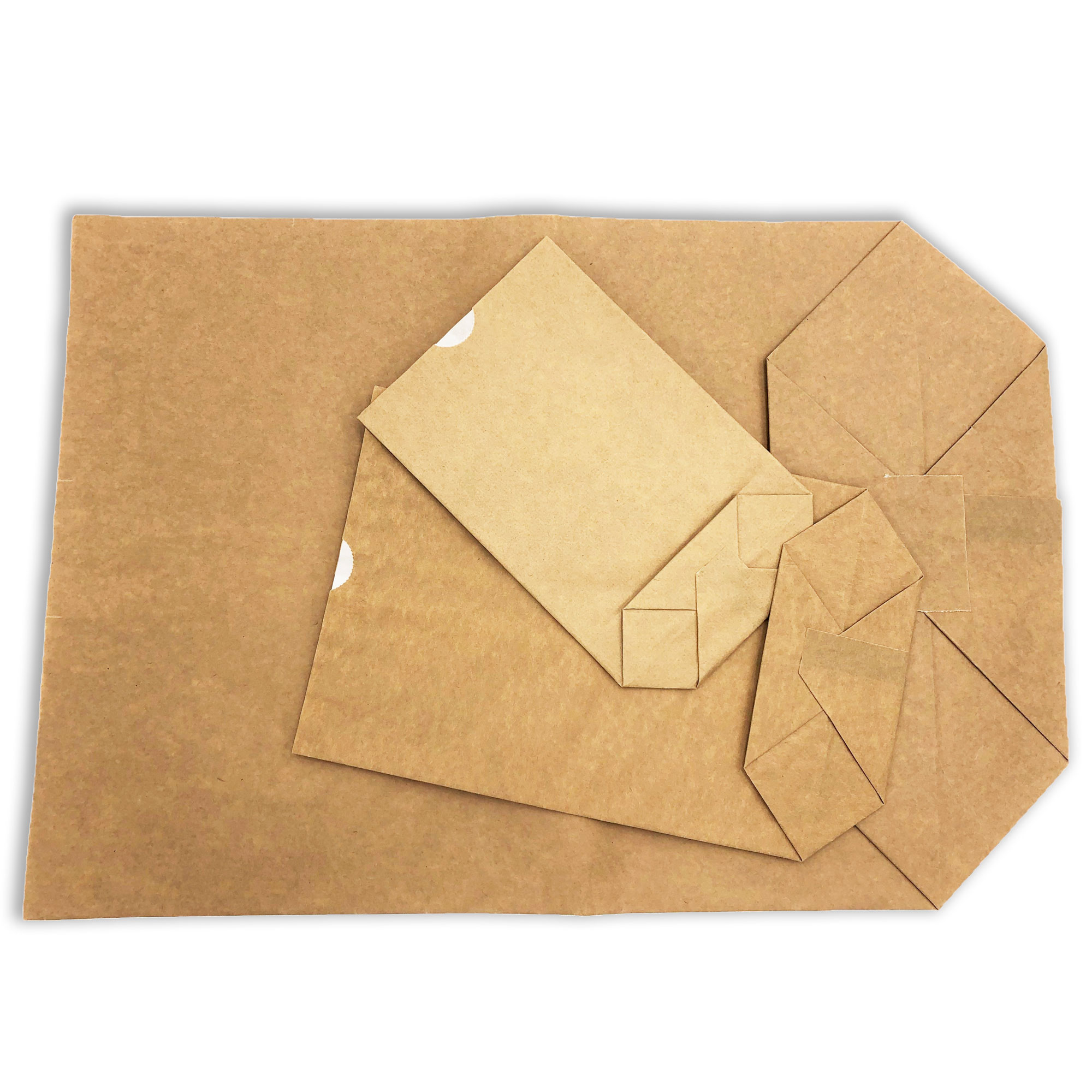 Bodenbeutel aus Natronpapier gefüttert mit Pergamentersatz 40g